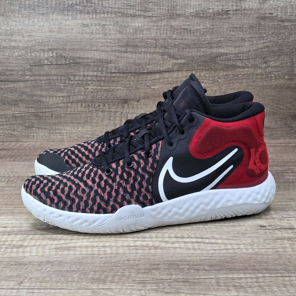 Nike KD Trey 5 VIII Bred Men's Size 11 Black Red Basketball Shoes CK2090-002 - Picture 3 of 10